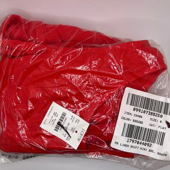 J. Crew Linen-blend shift mini dress 0 - Picture 5 of 5